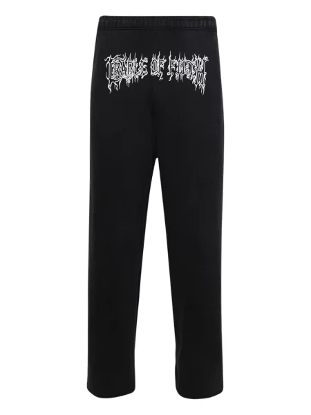 Pantaloni de trening Vetements cu imagine negru