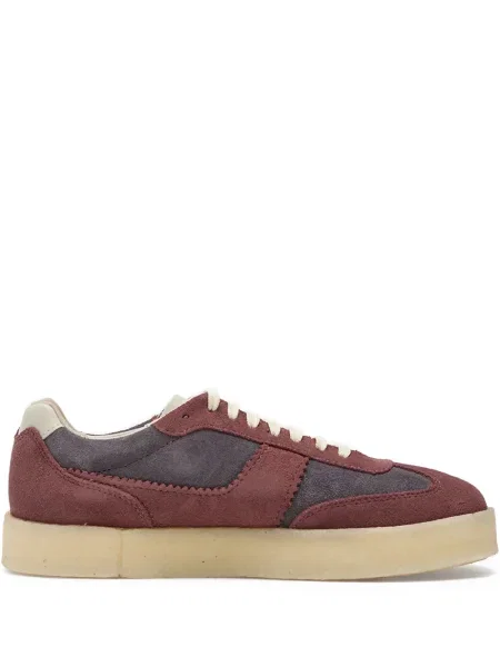 Sneakerși Clarks Originals cu șireturi din dantelă roz