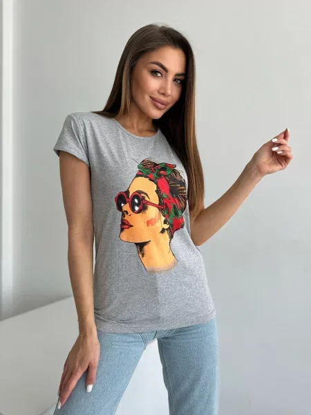 ISSA Plus Футболка сірий