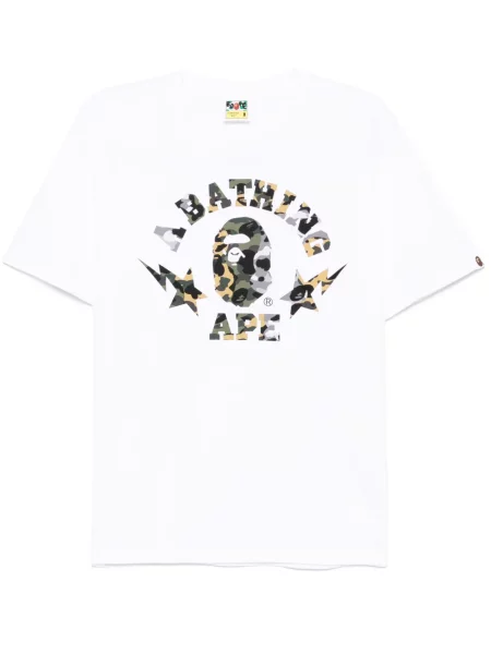 Tricou A Bathing Ape® alb