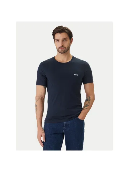BOSS Póló szett Színes Regular Fit kék