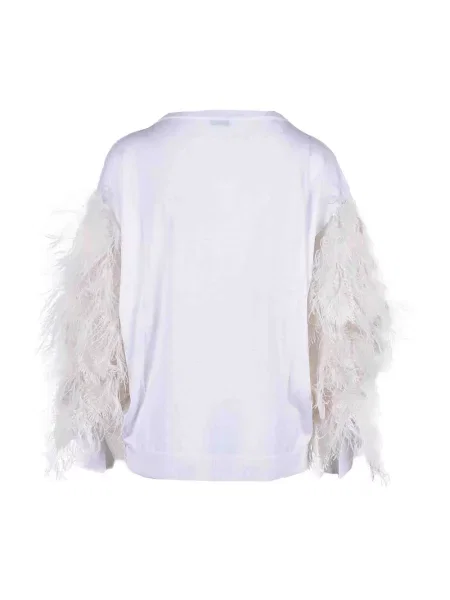 Sweter Brunello Cucinelli biały