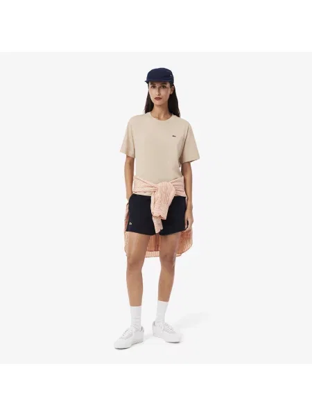 Футболка Lacoste бежевая