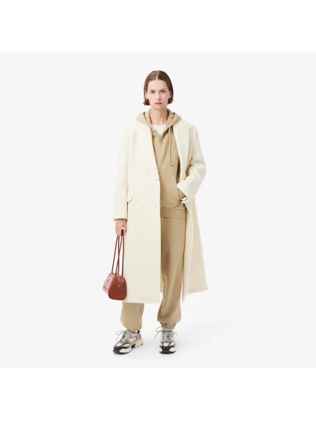 Lacoste Luźna Bluza Z Kapturem czarna