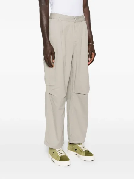 Pantaloni cargo Carhartt Wip plisate gri