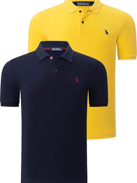 Tricou polo Dewberry negru