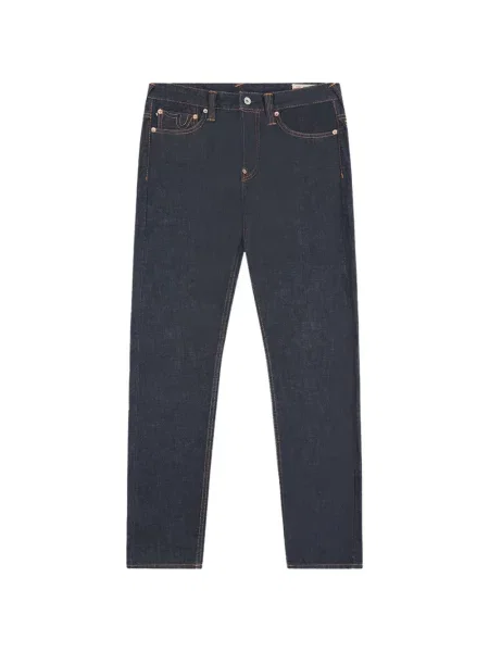 Blugi Evisu cu imagine albastru