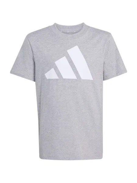 ADIDAS SPORTSWEAR Funkčné tričko Essential sivá melírovaná biela