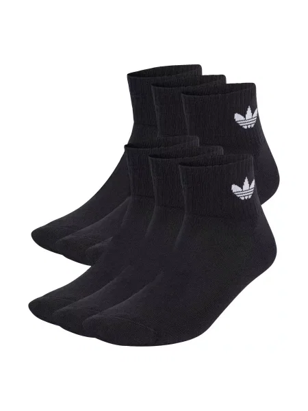 ADIDAS ORIGINALS Șosete / alb negru