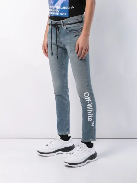 Κοκαλιάρης skinny τζιν Off-white λευκό
