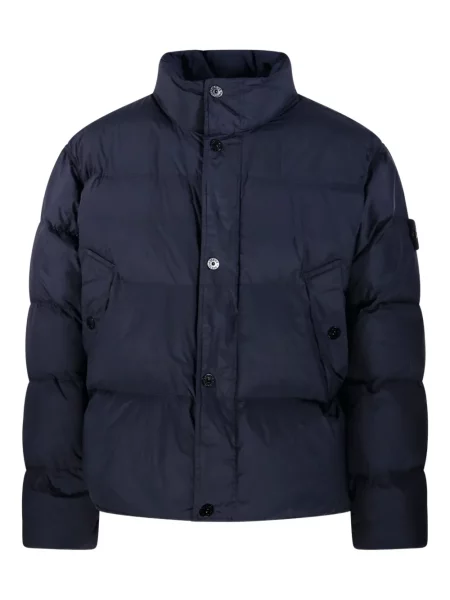 Geacă Stone Island cu strasuri albastru