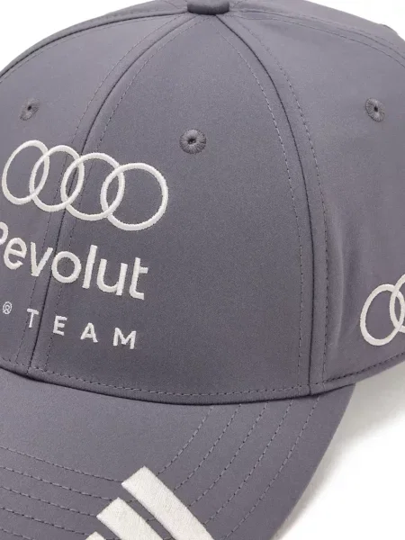 Geanta crossbody Adidas cu autograf alergare cu perforații gri