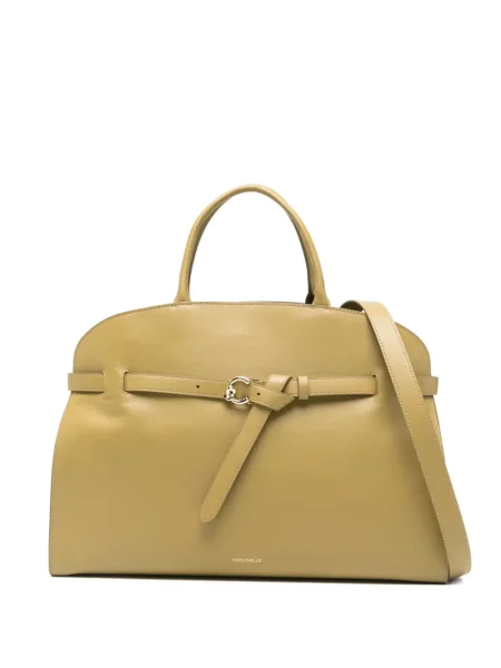 Duża torebka Coccinelle zielona