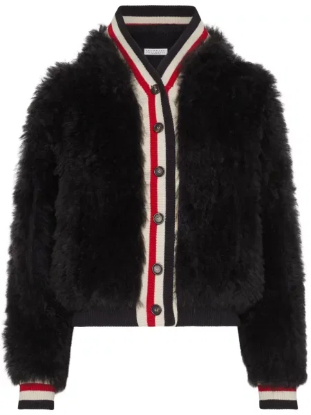 Geacă Brunello Cucinelli negru