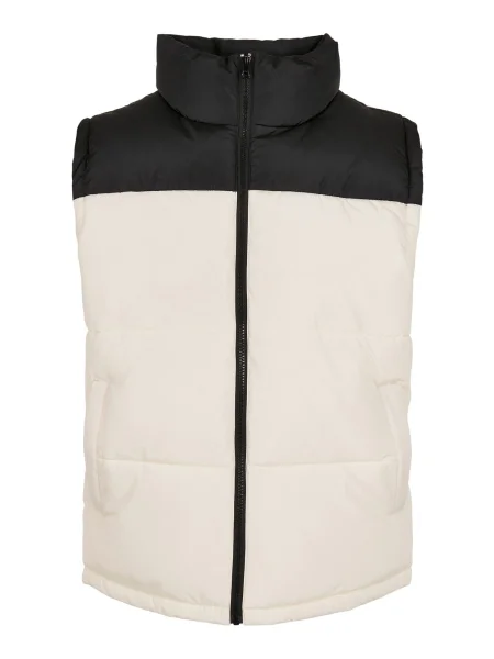 Urban Classics Vestă negru alb