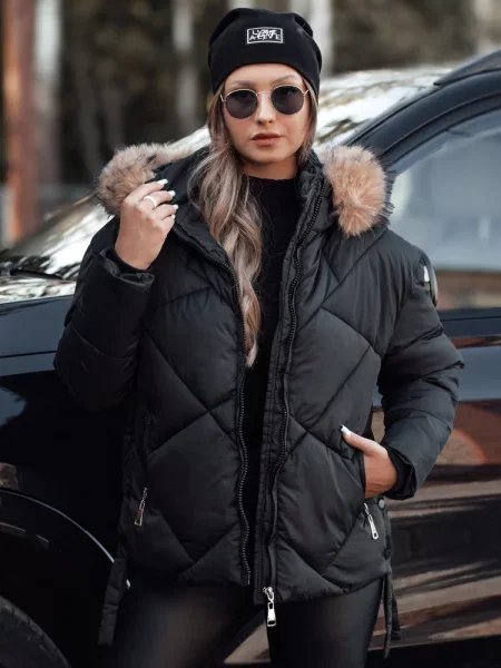 Jakna Dstreet s kapuljačom crna
