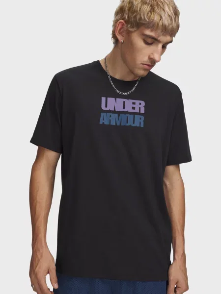 Футболка Under Armour з автографом чорна