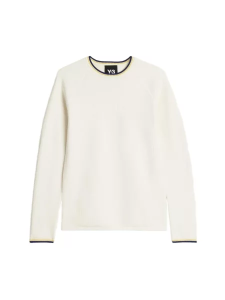 Dzianinowy sweter Adidas Originals beżowy