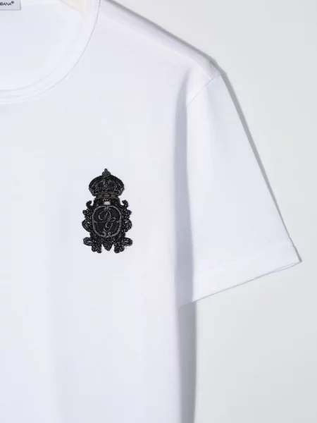 Koszulka dziecięca Dolce And Gabbana biała