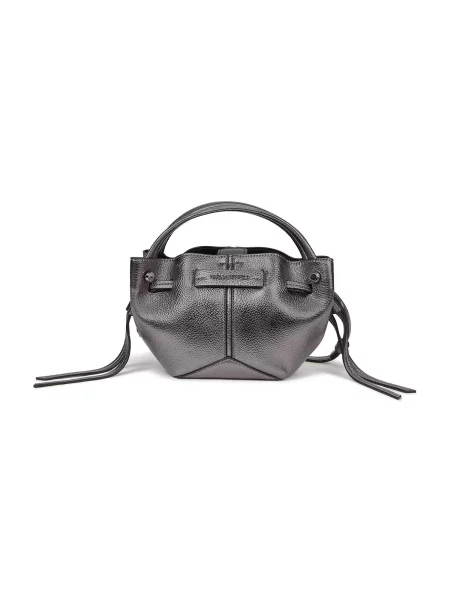 Karl Lagerfeld Geantă tip sac K/Pierced închis gri