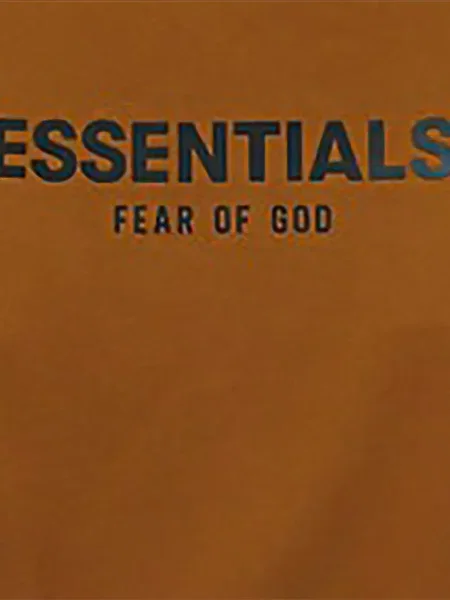 Sweter dziecięcy Fear Of God Essentials brązowy