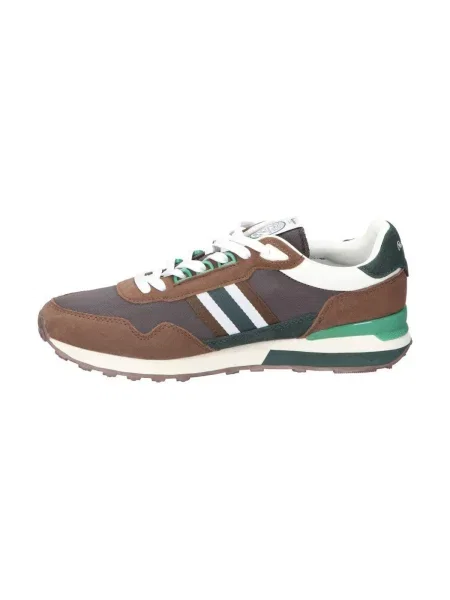 Pepe Jeans Sneakersy Kingston College M hnedá