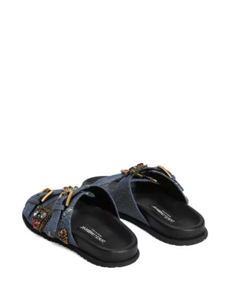 Sandalai Dolce & Gabbana karoliukai mėlyna
