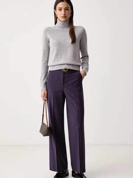 United Colors of Benetton sveter dámsky kašmírový sivá