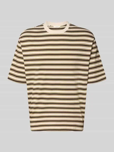 T-shirt o kroju relaxed fit z czystej bawełny model ASPEN 2' Selected Homme