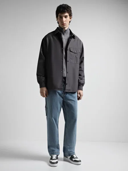 Рубашка Armani Exchange серая