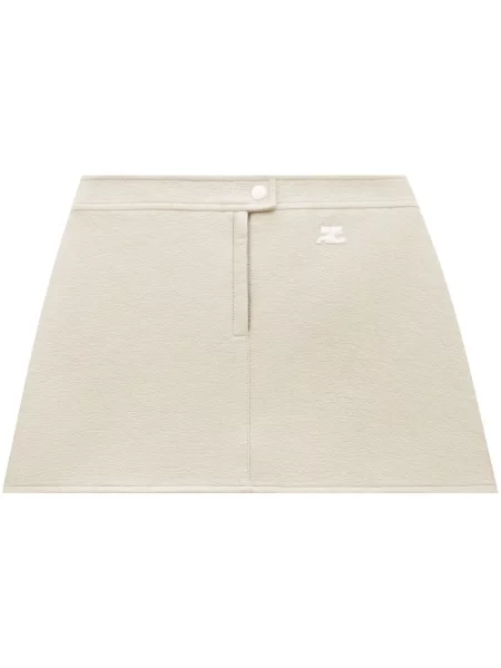 Mała mały spódnica mini Courreges w kształcie litery A