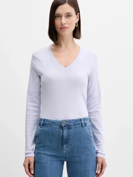 Блуза с дълги ръкави United Colors of Benetton зелено