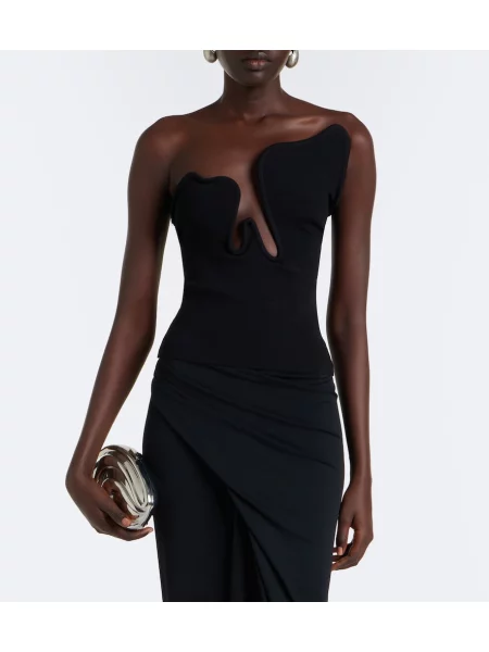 Top Christopher Esber tricotate negru