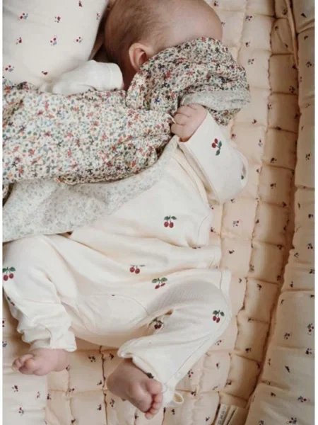 Konges Sløjd overal dojčenský NEWBORN ONESIE GOTS ružová