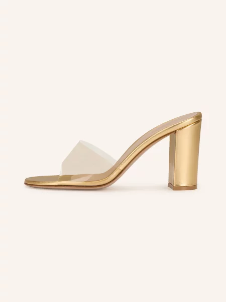 Gianvito Rossi Mules zlatá