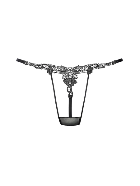 PETITE FLEUR GOLD Tanga negru