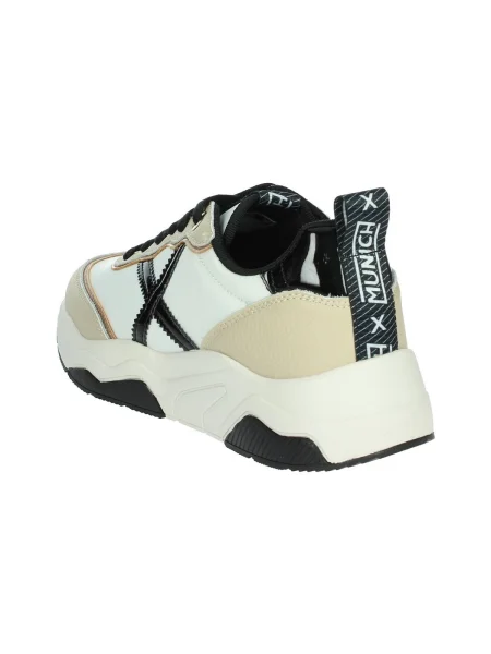 Pantofi Munich alb