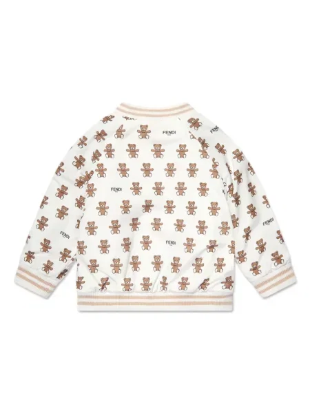 Bomber bunda Fendi biela
