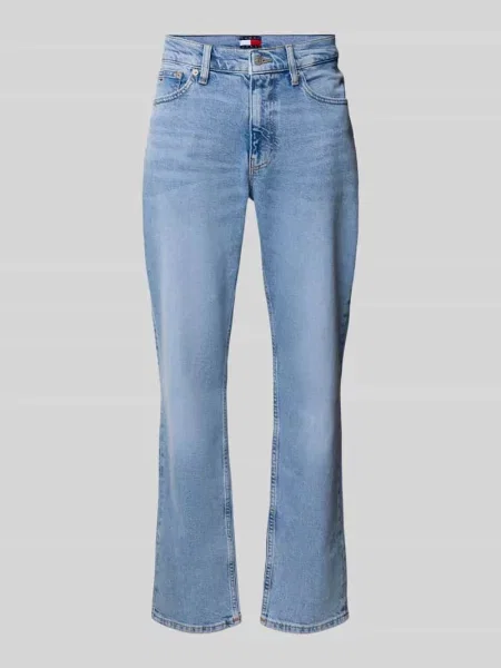 Jeansy o kroju straight fit z mieszanki bawełny Tommy Jeans