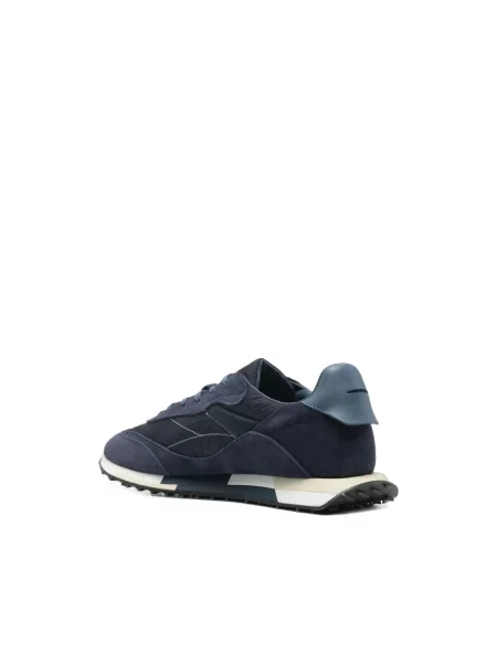 Sneakersy Ghoud zamszowe niebieskie