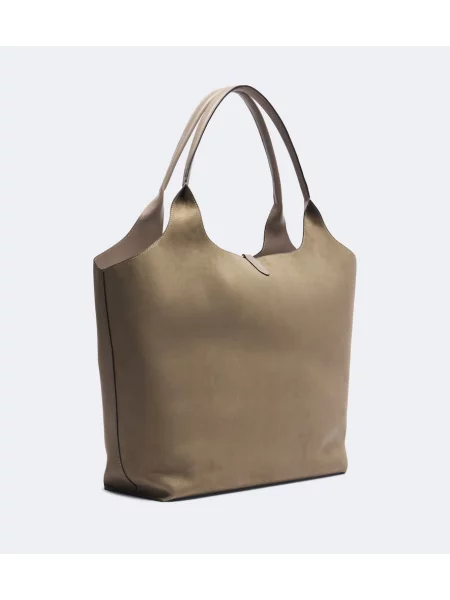 Reverzibilen shopper torbica Stella Mccartney bež