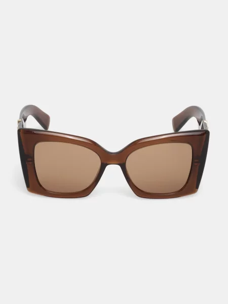 Saint Laurent Napszemüveg Blaze Crystal SL barna