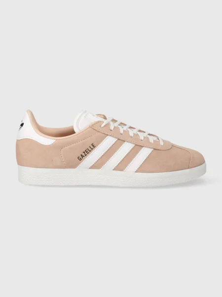 Adidas Originals sneakers din piele întoarsă Gazelle portocaliu negru