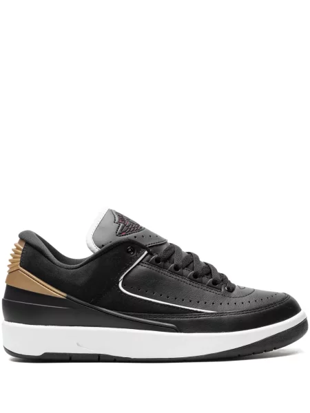 Sneakerși Jordan cu șireturi din dantelă negru