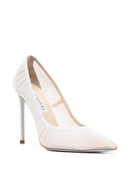 Pantofi cu toc Aquazzura alb