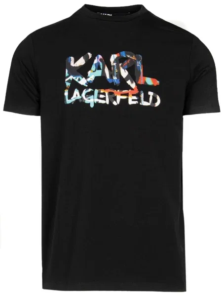 Majica Karl Lagerfeld črna
