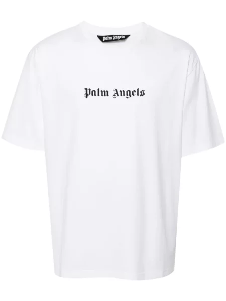 Tričko Palm Angels s potiskem bílé