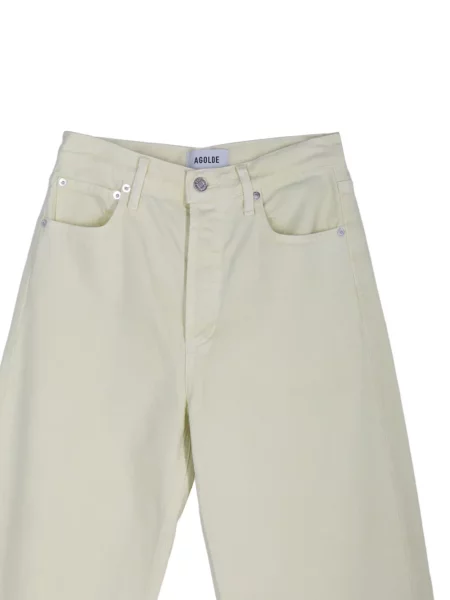 Blugi cu picior larg Agolde galben