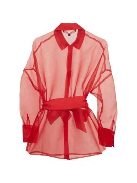 Organza ing French Connection nyakkendővel piros