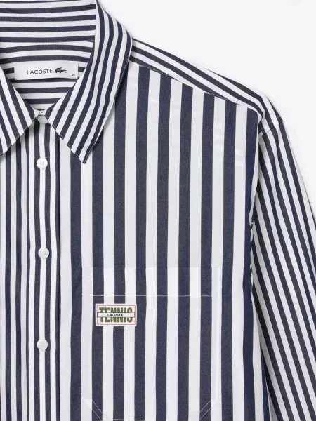Рубашка Lacoste синяя